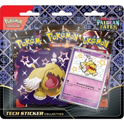 Tech Sticker Collection - Greavard - Paldean Fates - Pokemon TCG (Eng)